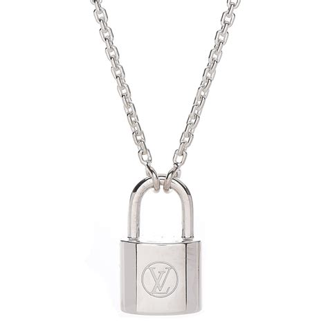 louis vuitton lockit necklace.